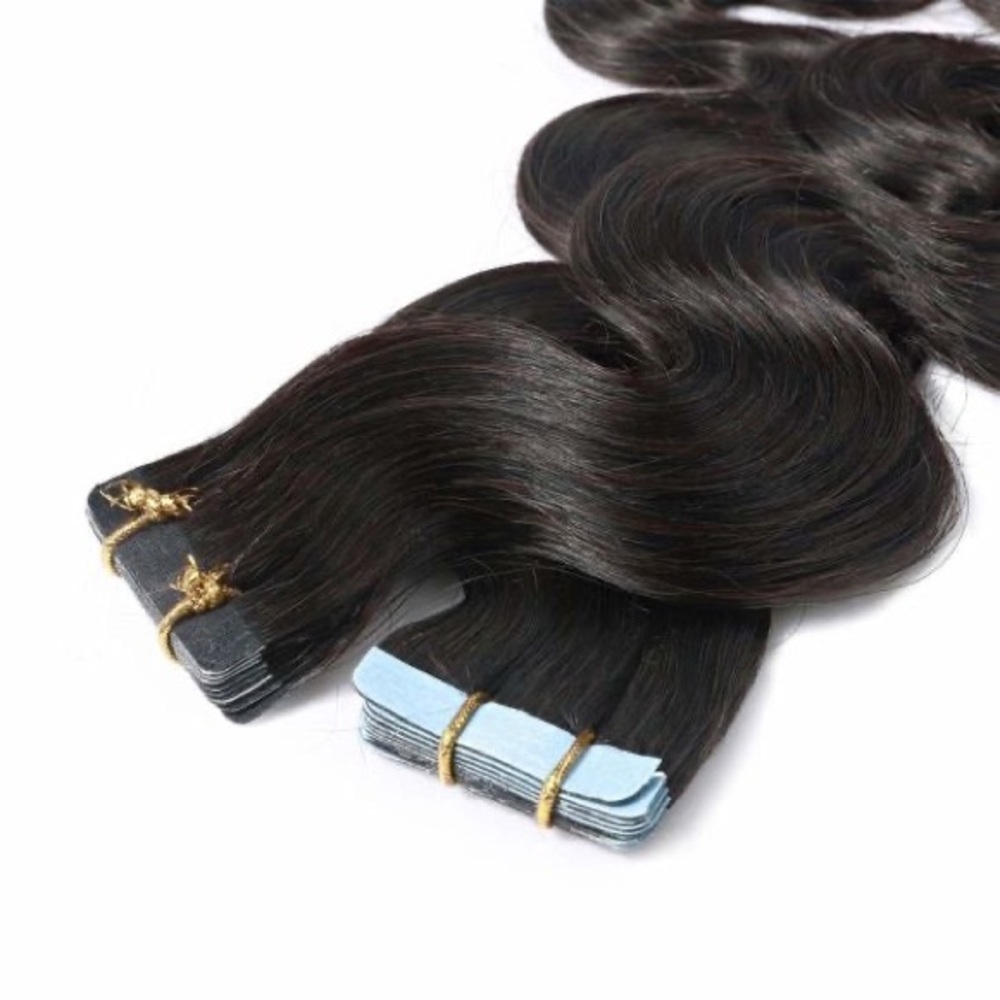 100% real hair tap-in extensions